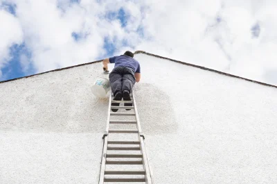 Peinture extérieure à Levroux — façades et ravalement